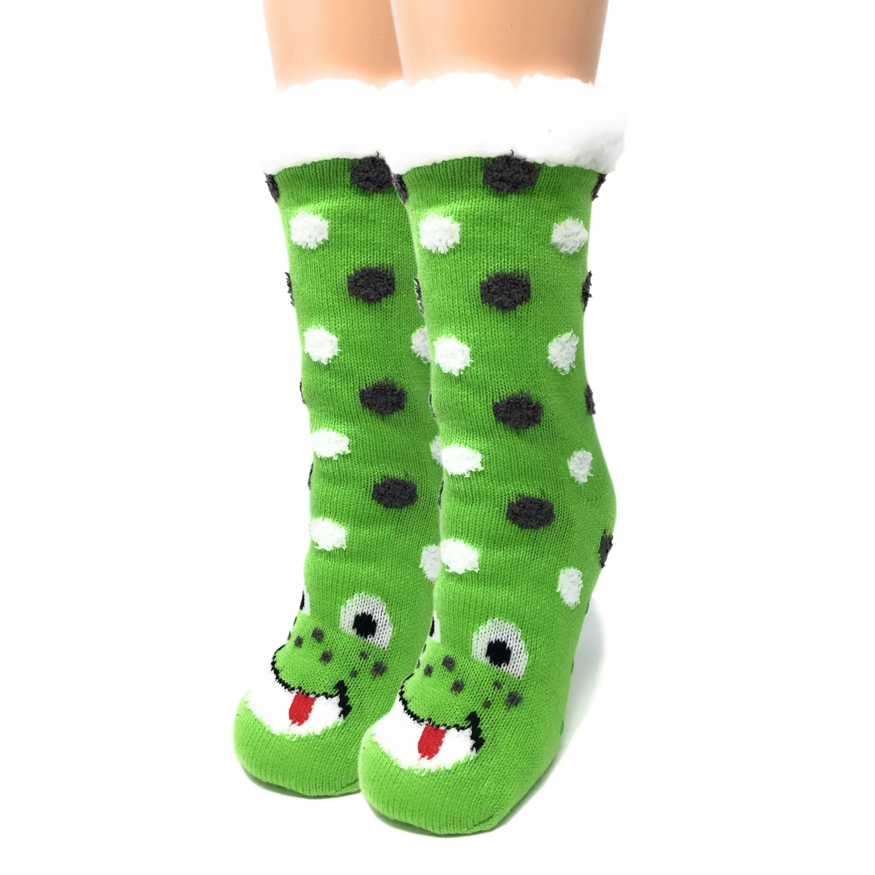 Frog Love Slipper Socks