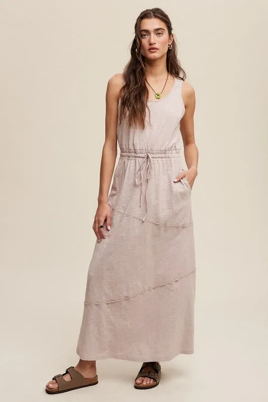 Gabrielle Terry Tank Maxi Dress