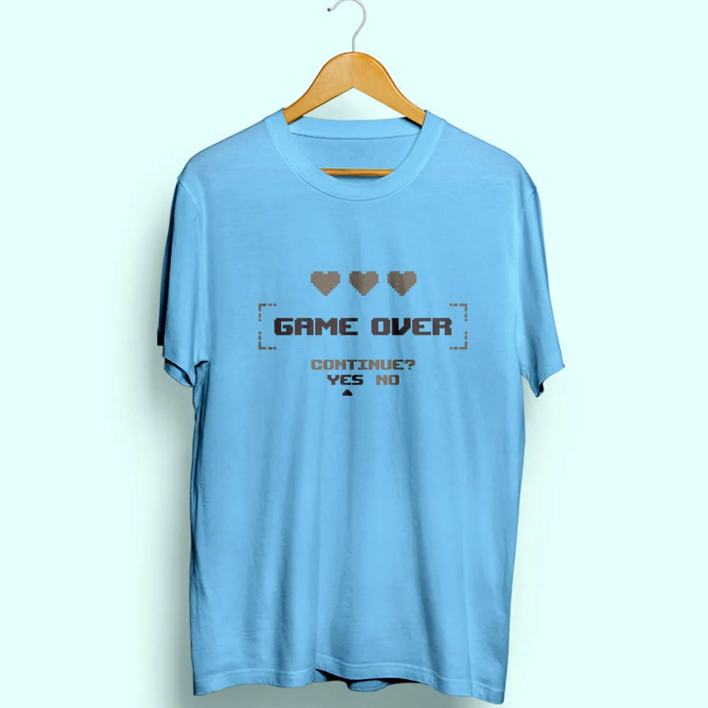 Game Over Half Sleeve T-Shirt