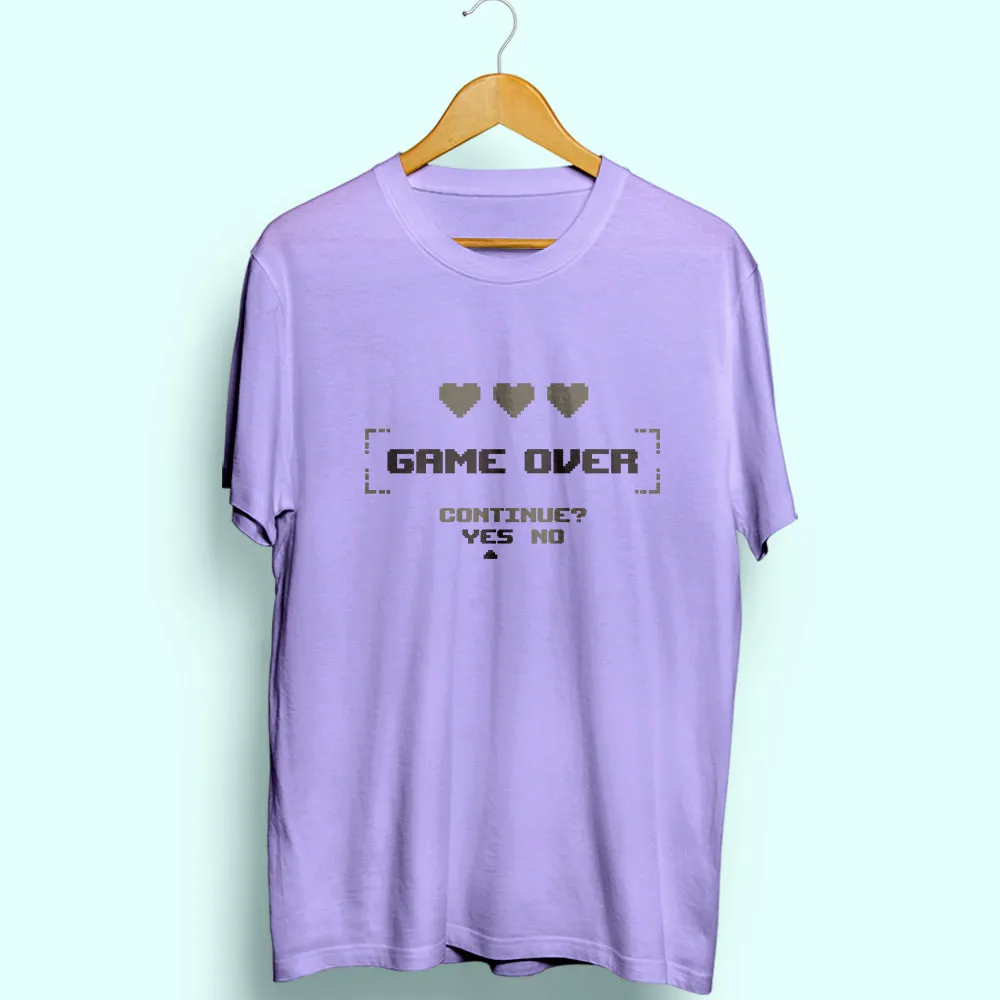 Game Over Half Sleeve T-Shirt