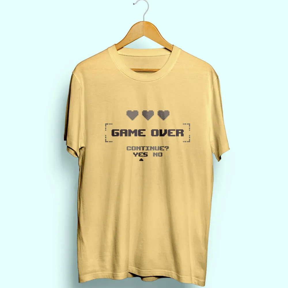 Game Over Half Sleeve T-Shirt