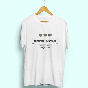 Game Over Half Sleeve T-Shirt