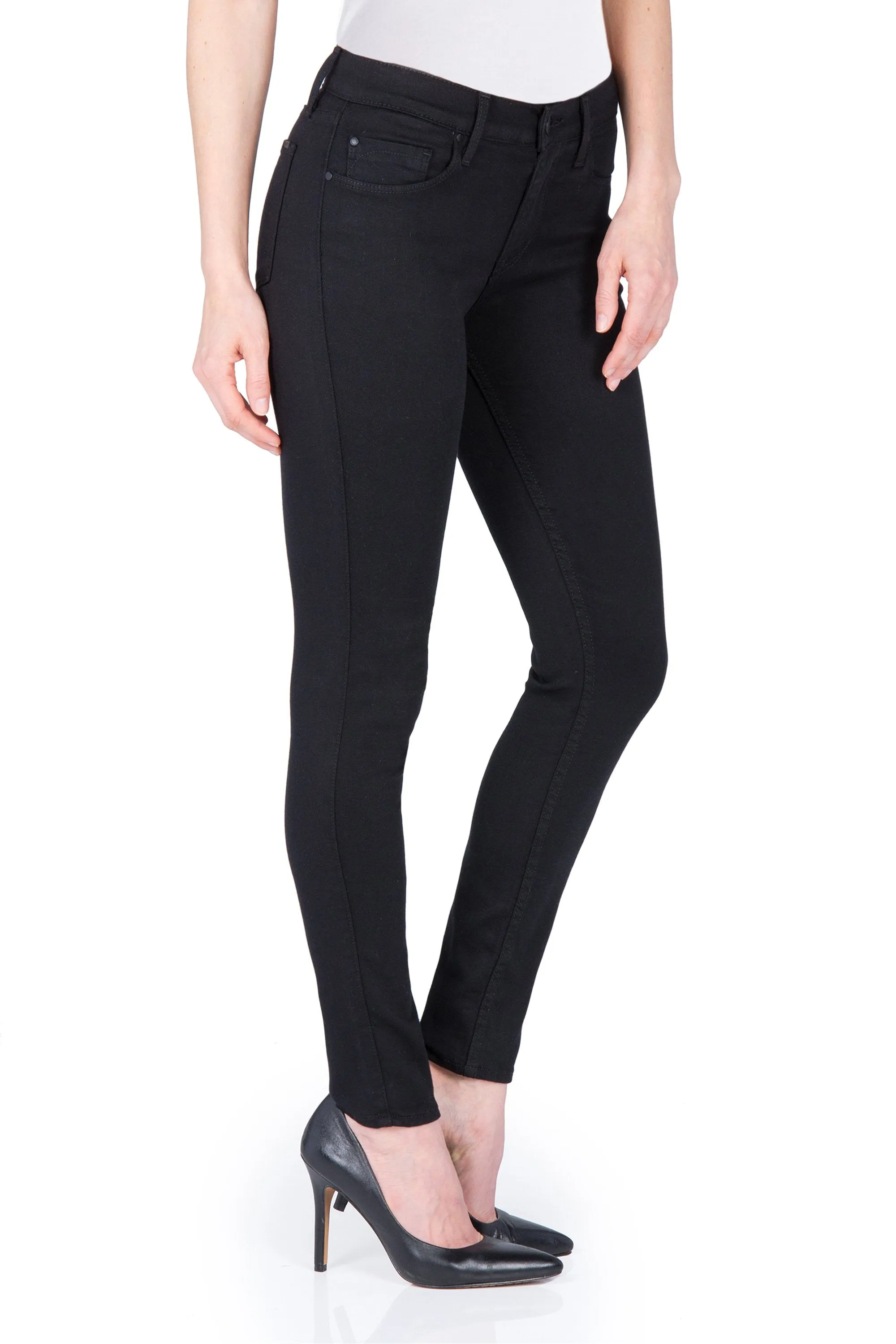 GWEN HIGH RISE SKINNY IN JETT