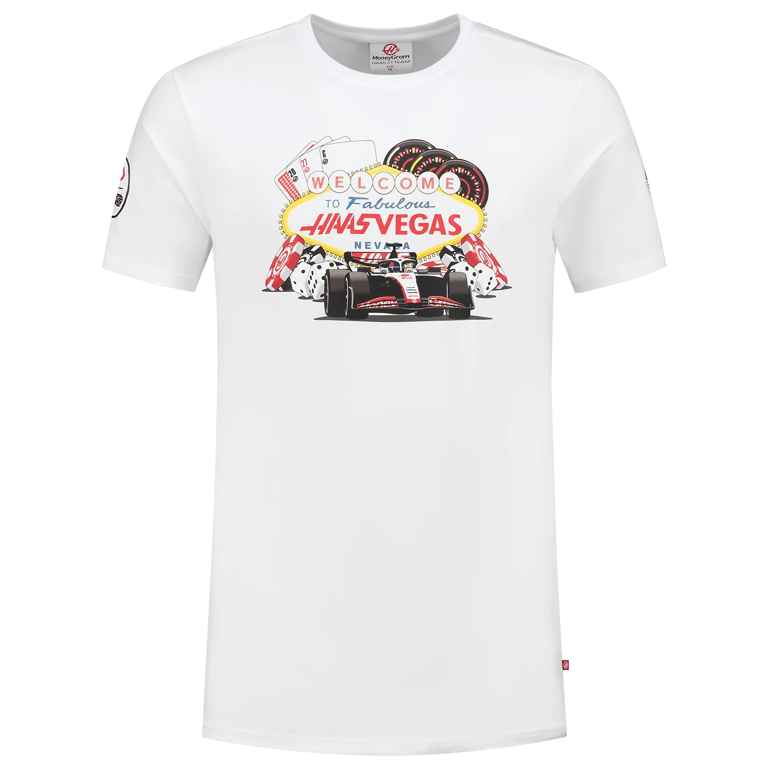 Haas Racing F1 Men's Special Edition Las Vegas GP T-Shirt