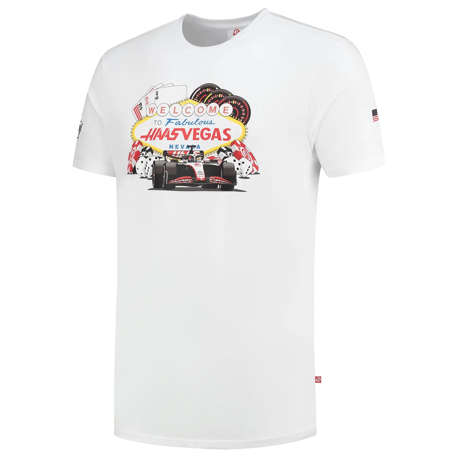 Haas Racing F1 Men's Special Edition Las Vegas GP T-Shirt