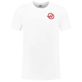 Haas Racing F1 Roundel Essentials T-Shirt - White