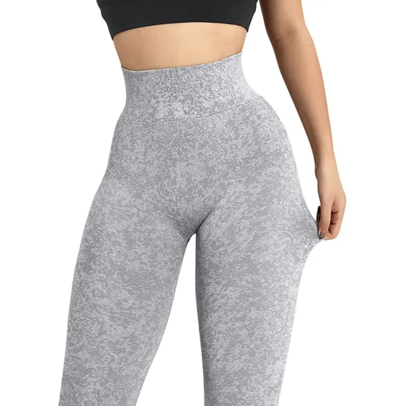 High Waist Seamless Camo Leggings