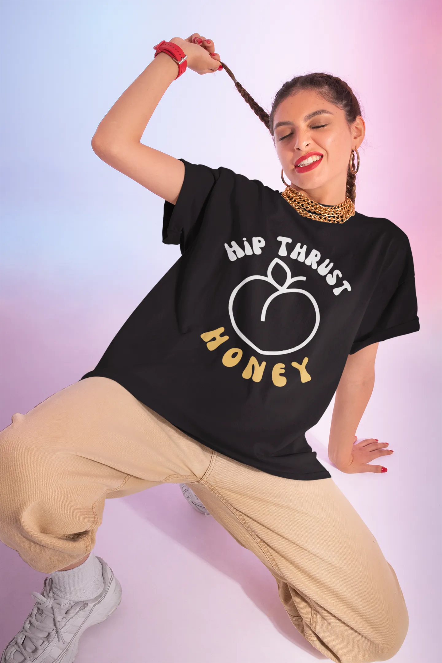 Hip Thrust Honey Oversized T-shirt