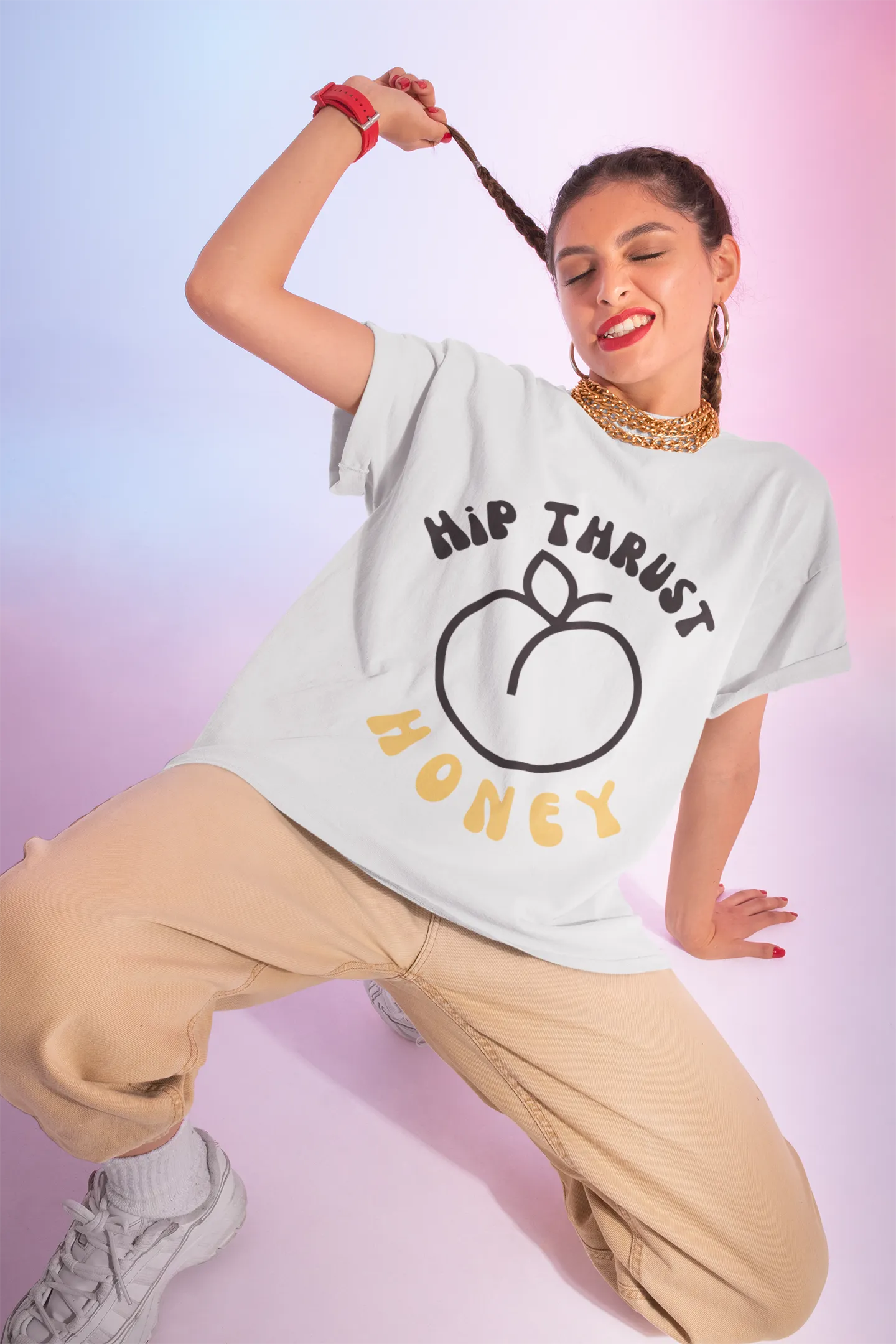 Hip Thrust Honey Oversized T-shirt