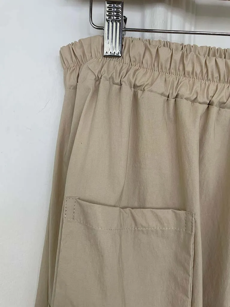 I.D Cargo Front Pocket Cocoon Trouser - Soft Sand