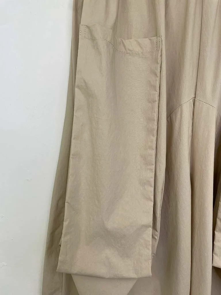 I.D Cargo Front Pocket Cocoon Trouser - Soft Sand