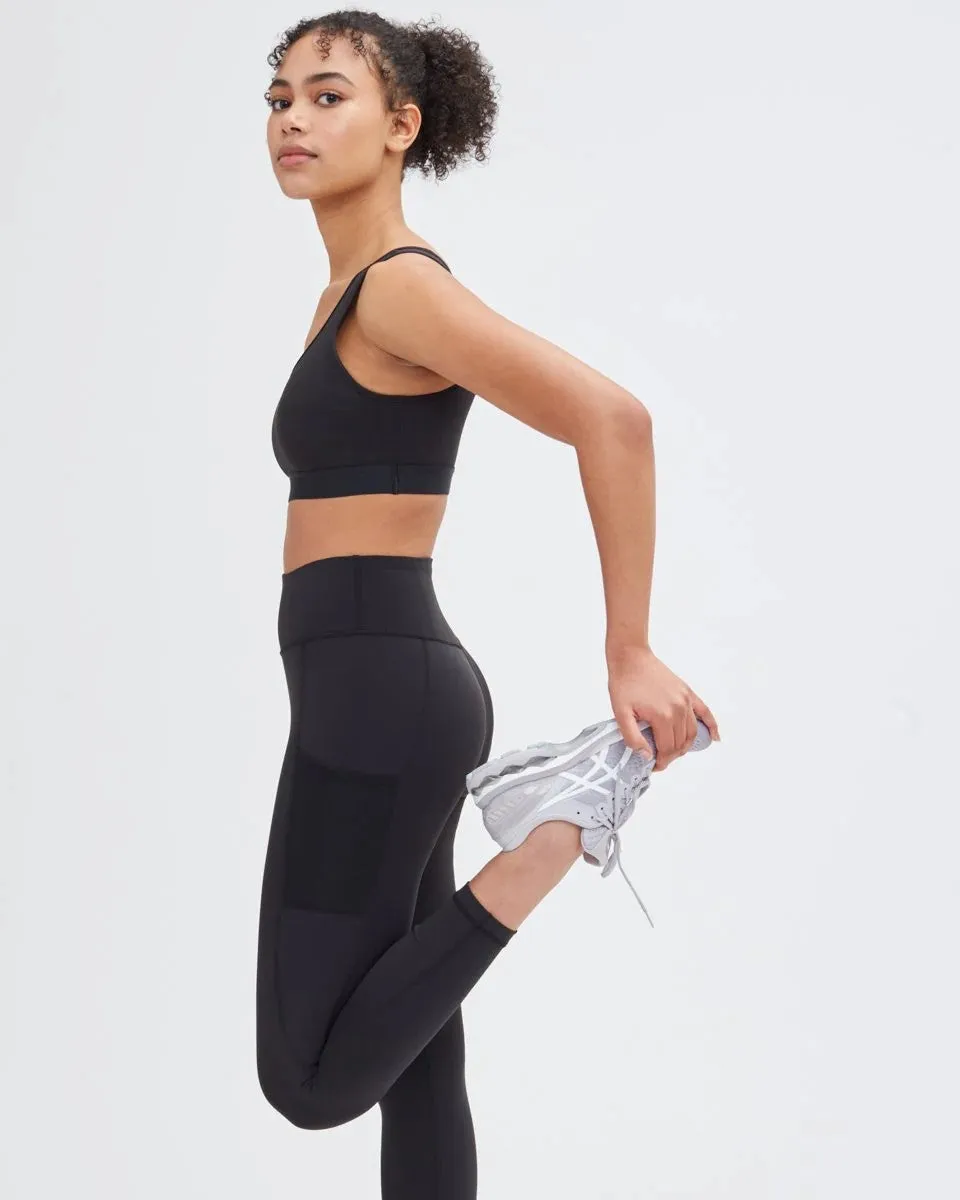 InMotion 7/8 Pocket Leggings - Meteorite Black