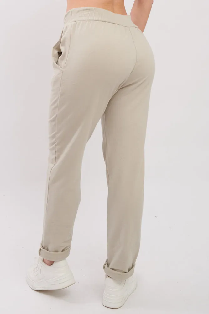 ITALIAN PLAIN POCKET TROUSERS