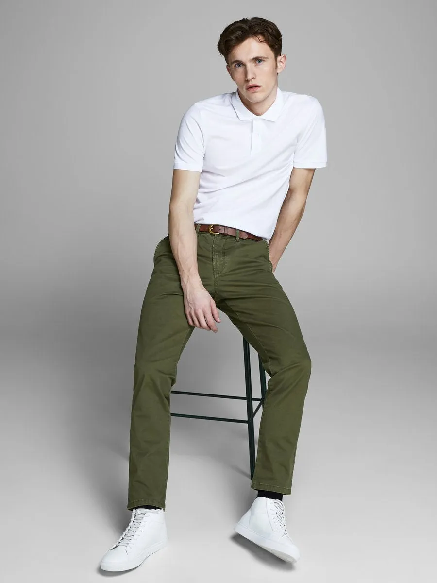 Jack & Jones CODY/SPENCER Trousers OLIVE