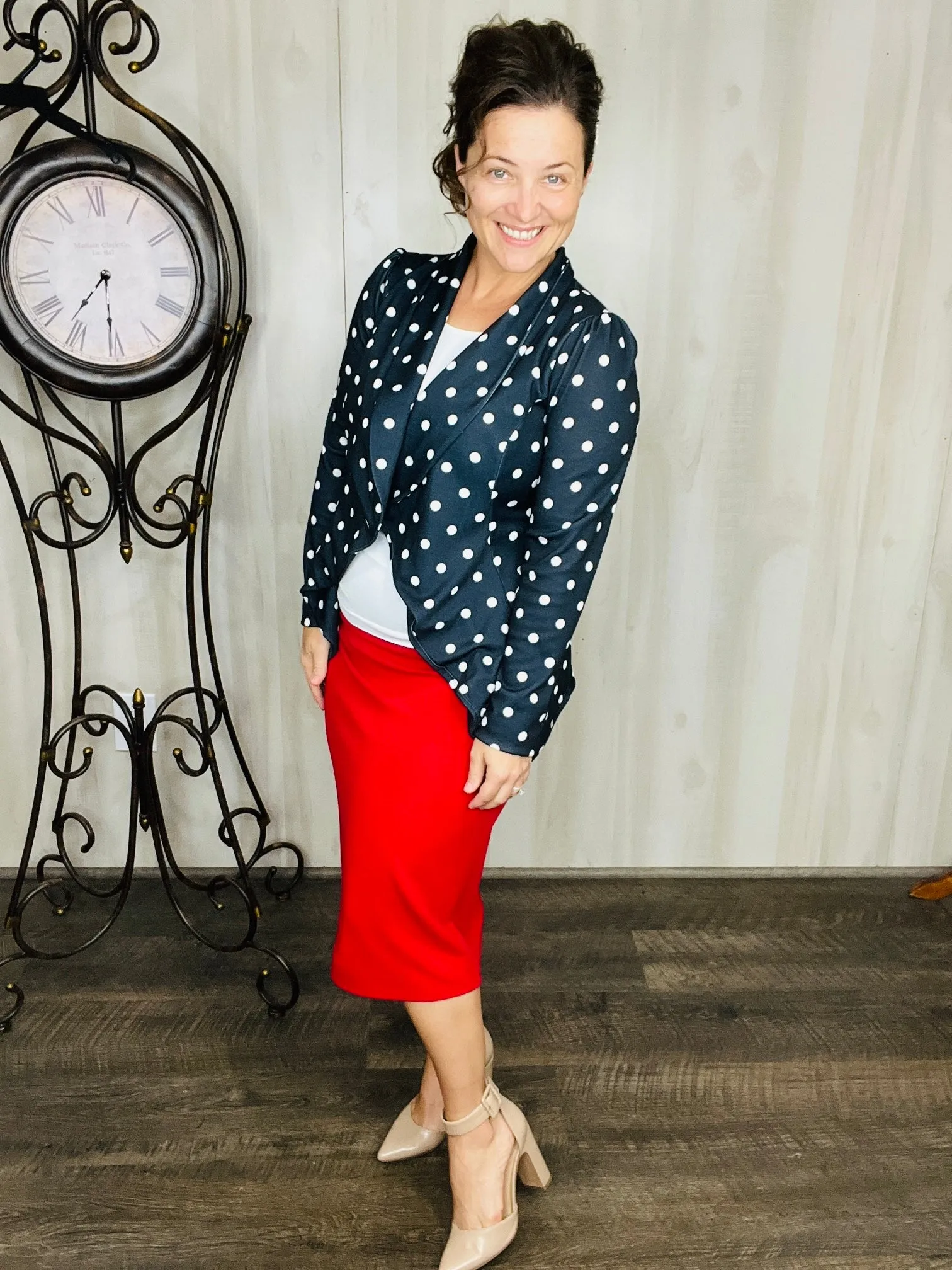 Jenny Polkadot Blazer