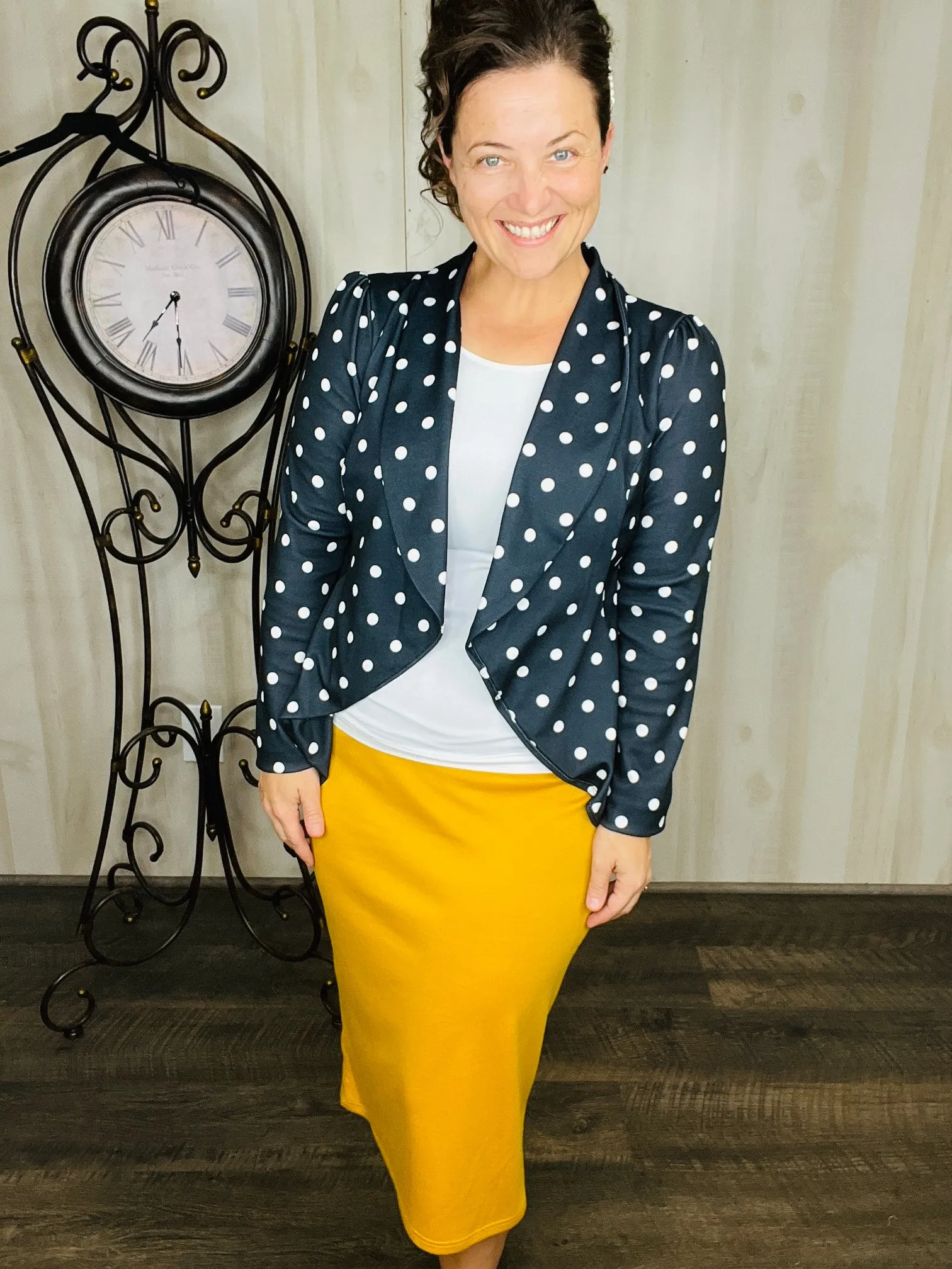 Jenny Polkadot Blazer