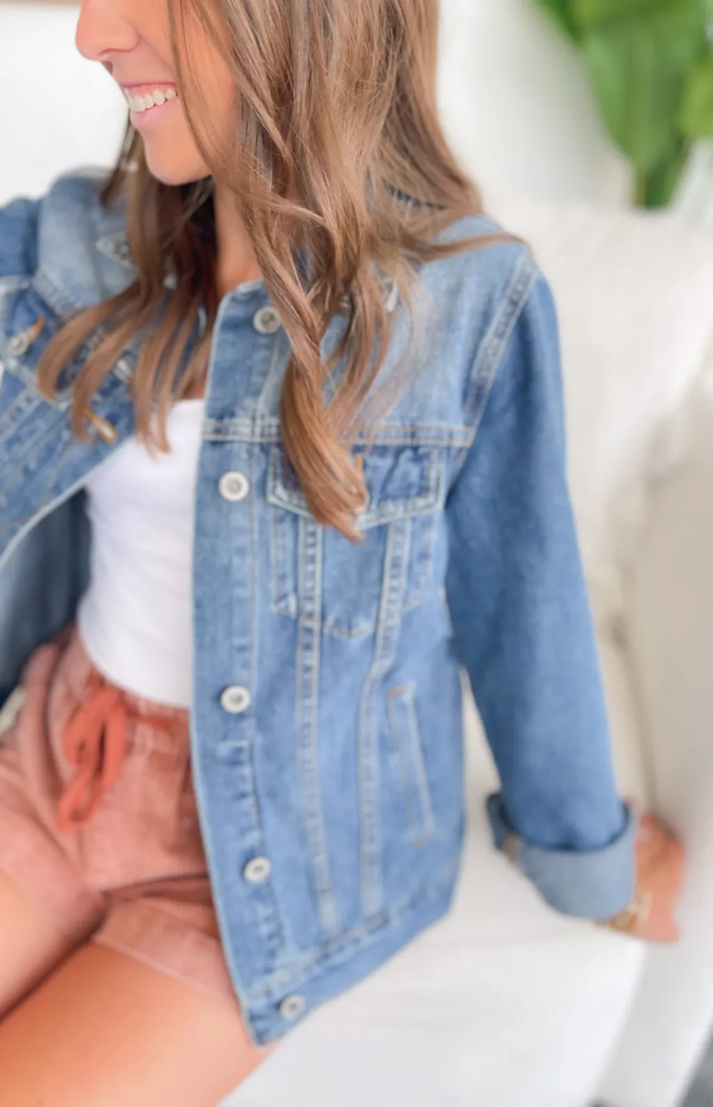 Josie Medium Wash Jean Jacket