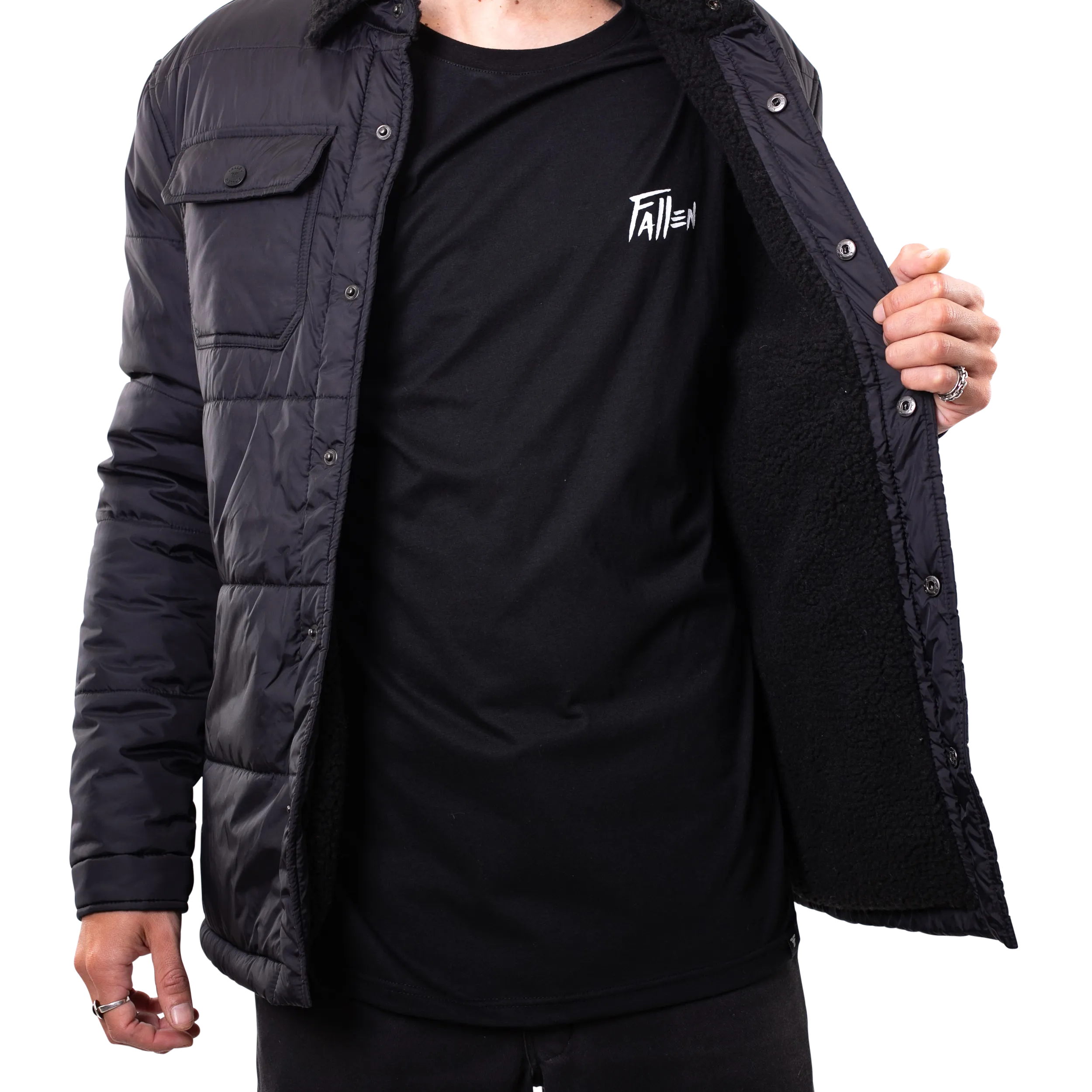 LAMB JACKET BLACK/BLACK