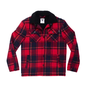 LAMB JACKET RED/BLACK