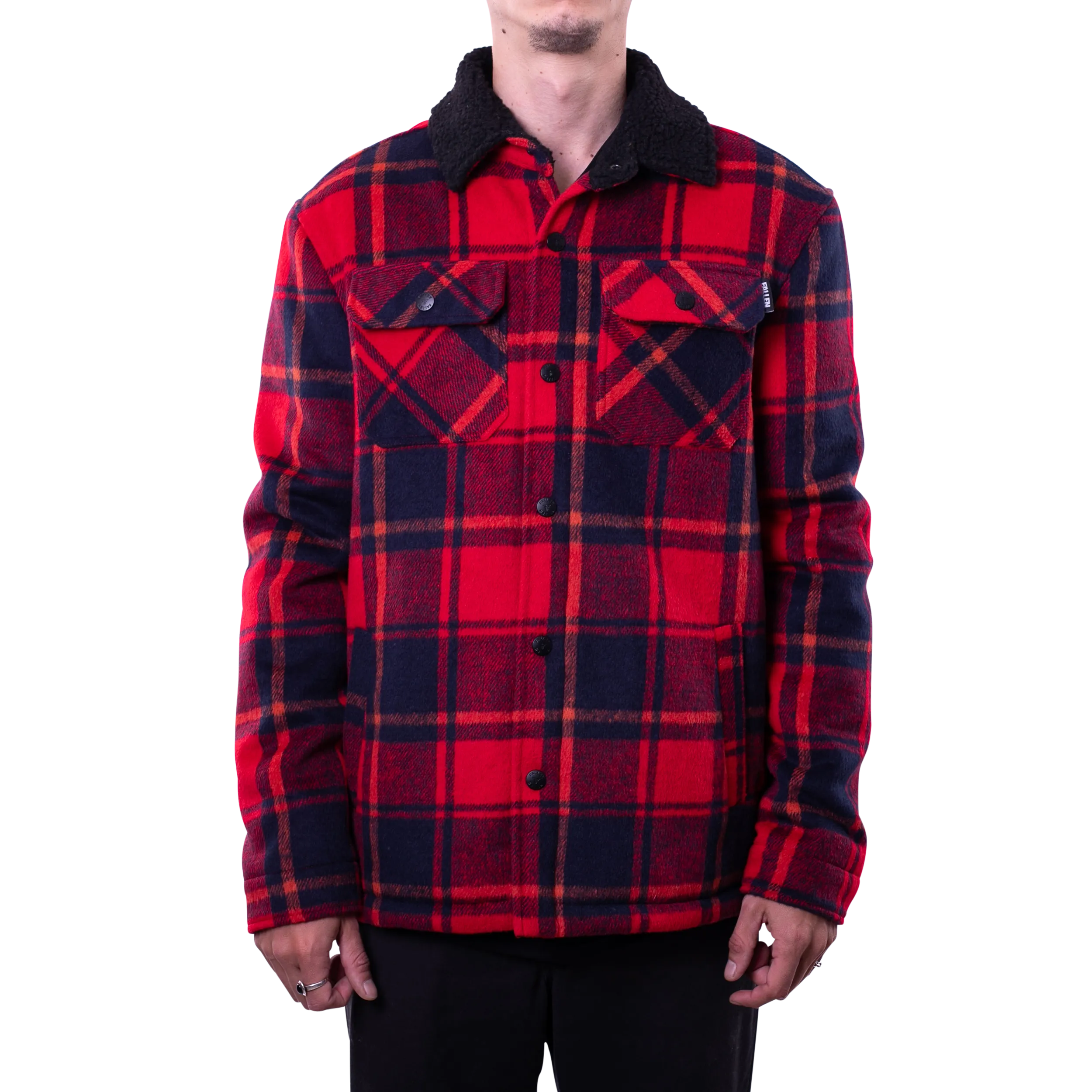 LAMB JACKET RED/BLACK