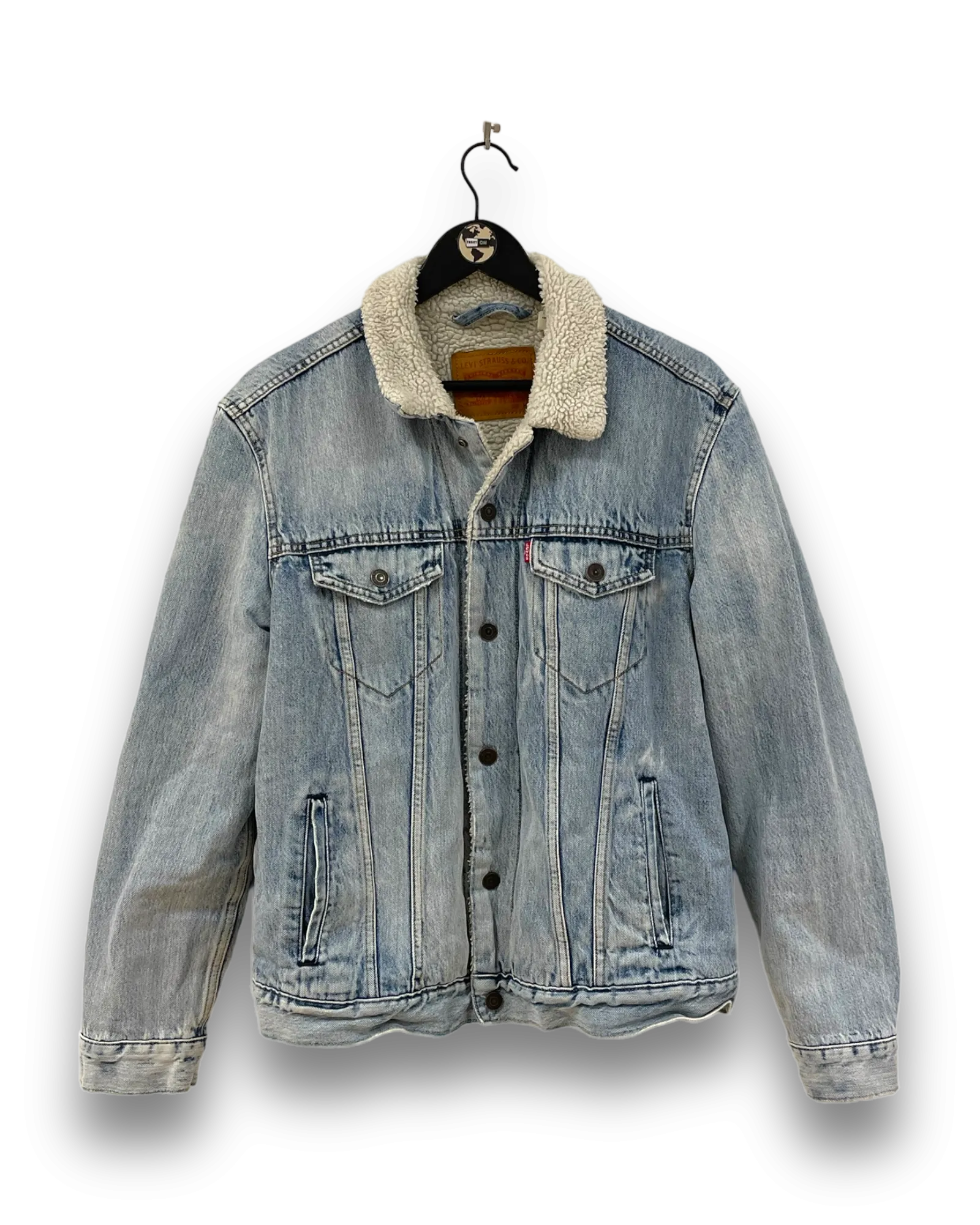 Levi’s Denim Sherpa Jacket M