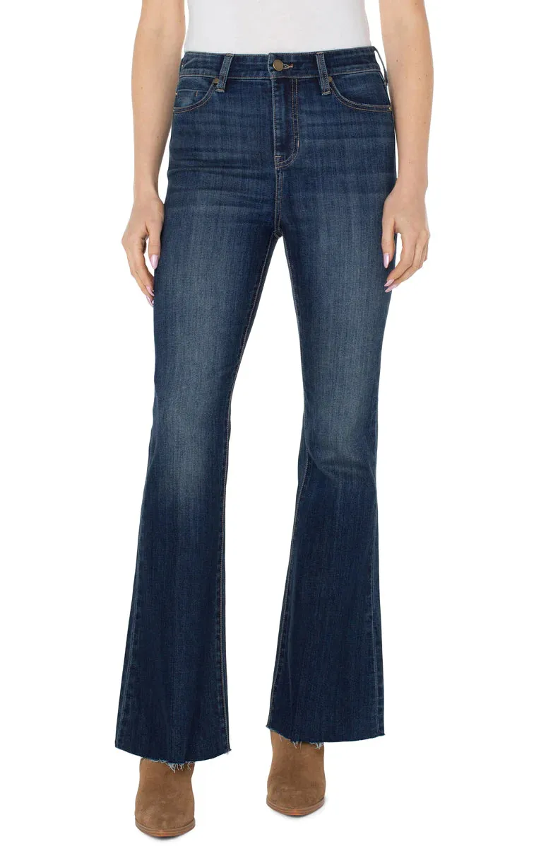 Liverpool Hannah Hi-Rise Flare Denim Stretch Jean