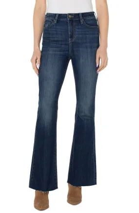 Liverpool Hannah Hi-Rise Flare Denim Stretch Jean