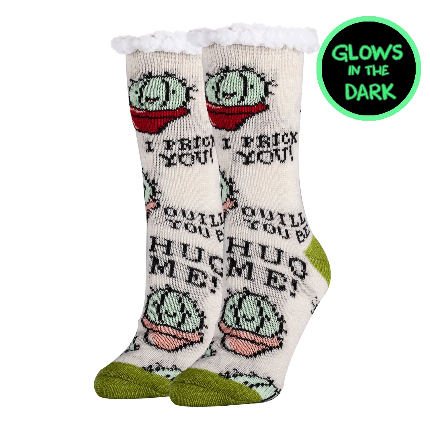 Love Succs Glow In The Dark Slipper Socks