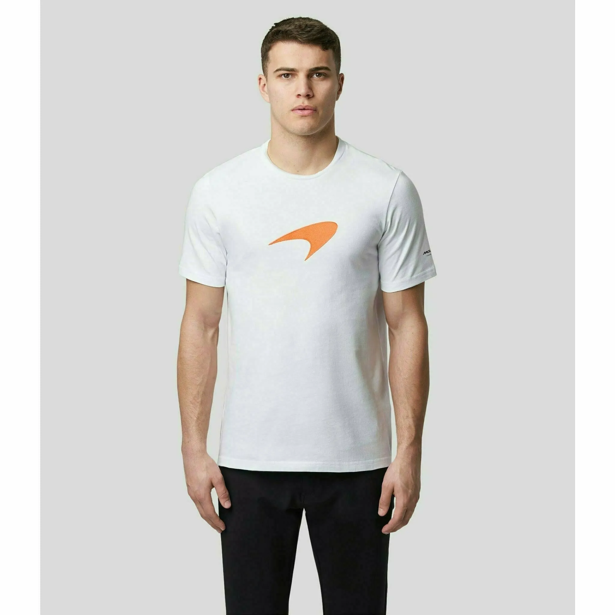 McLaren F1 Men's Speedmark Logo T-Shirt -Phantom/White