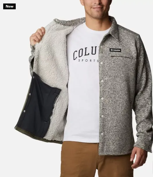 MEN'S SWEATER WEATHER SHIRT JACKET