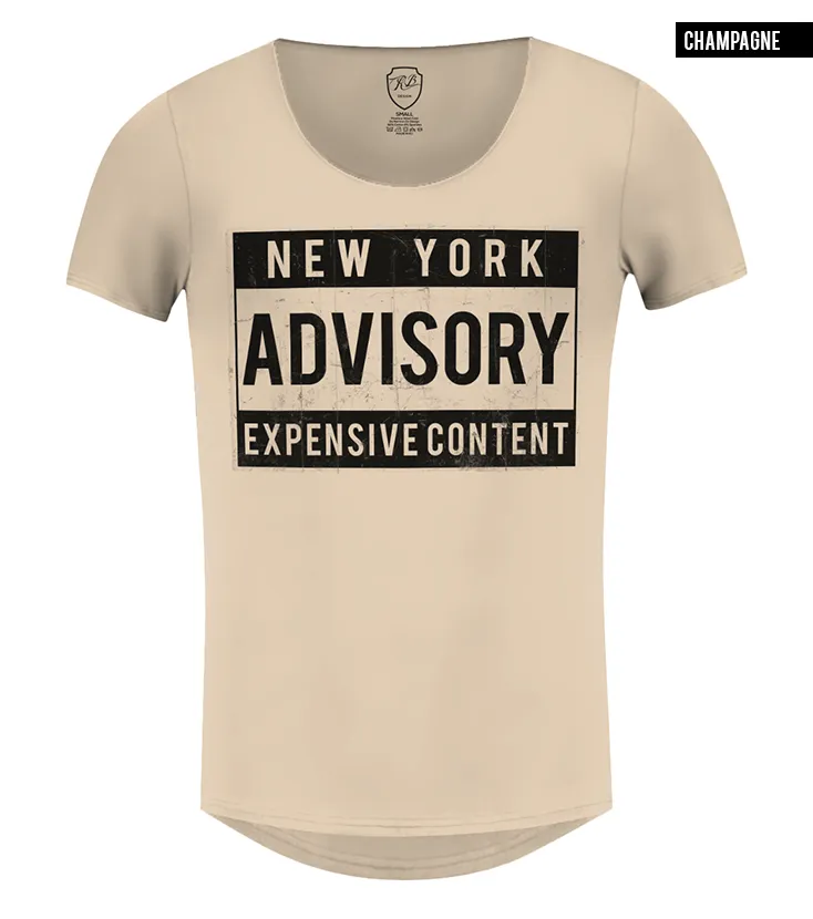 Men's T-shirt "New York Expensive Content" / Color Option / MD465