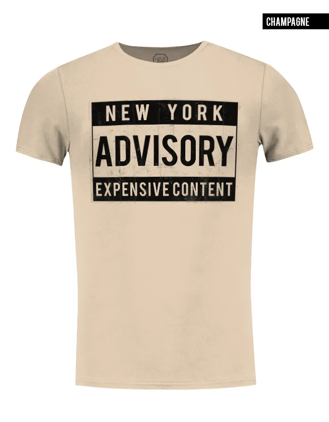 Men's T-shirt "New York Expensive Content" / Color Option / MD465