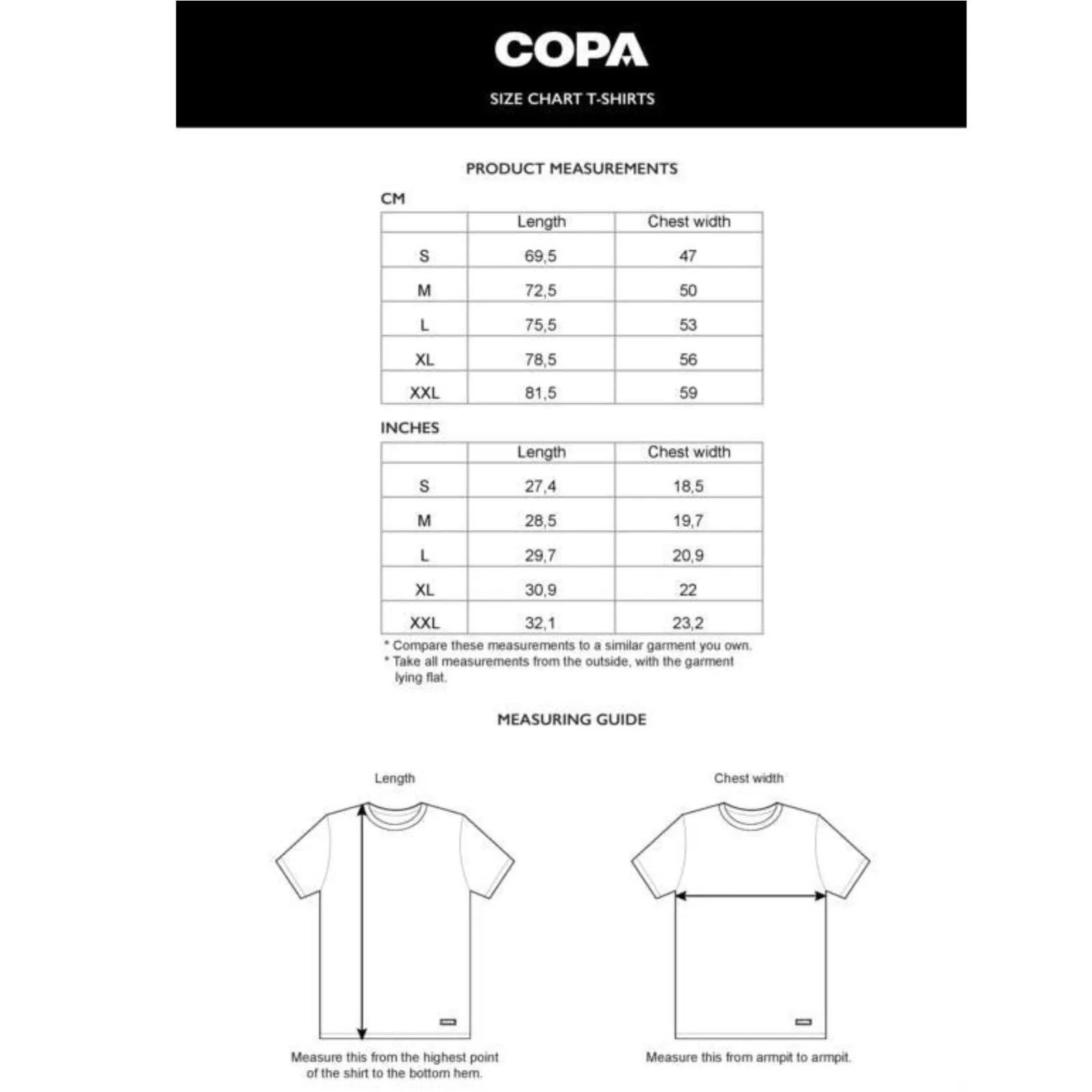 Milan Capitano T-Shirt by COPA Football