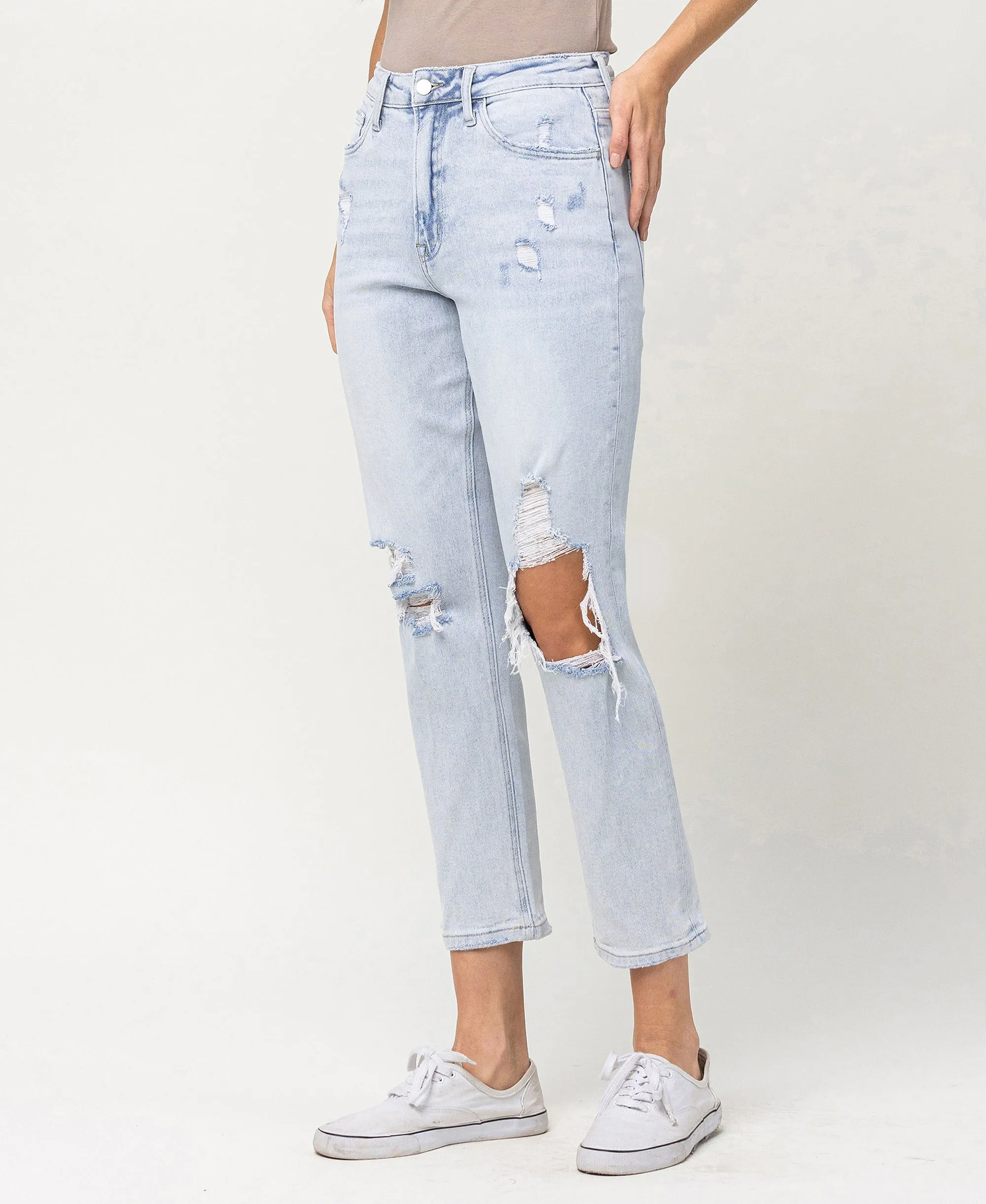 Millman - Super High Rise Stretch Mom Jeans