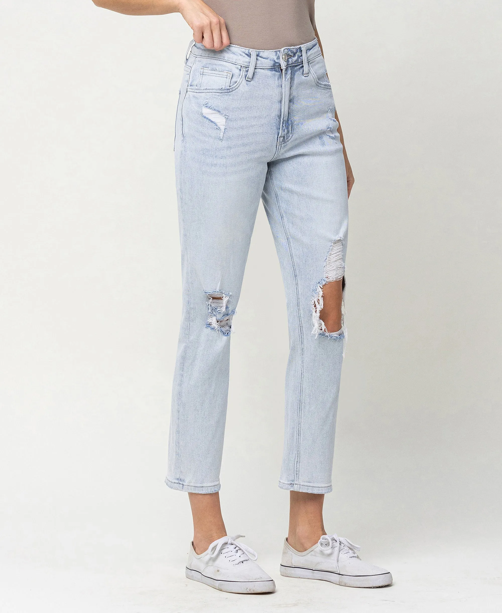 Millman - Super High Rise Stretch Mom Jeans