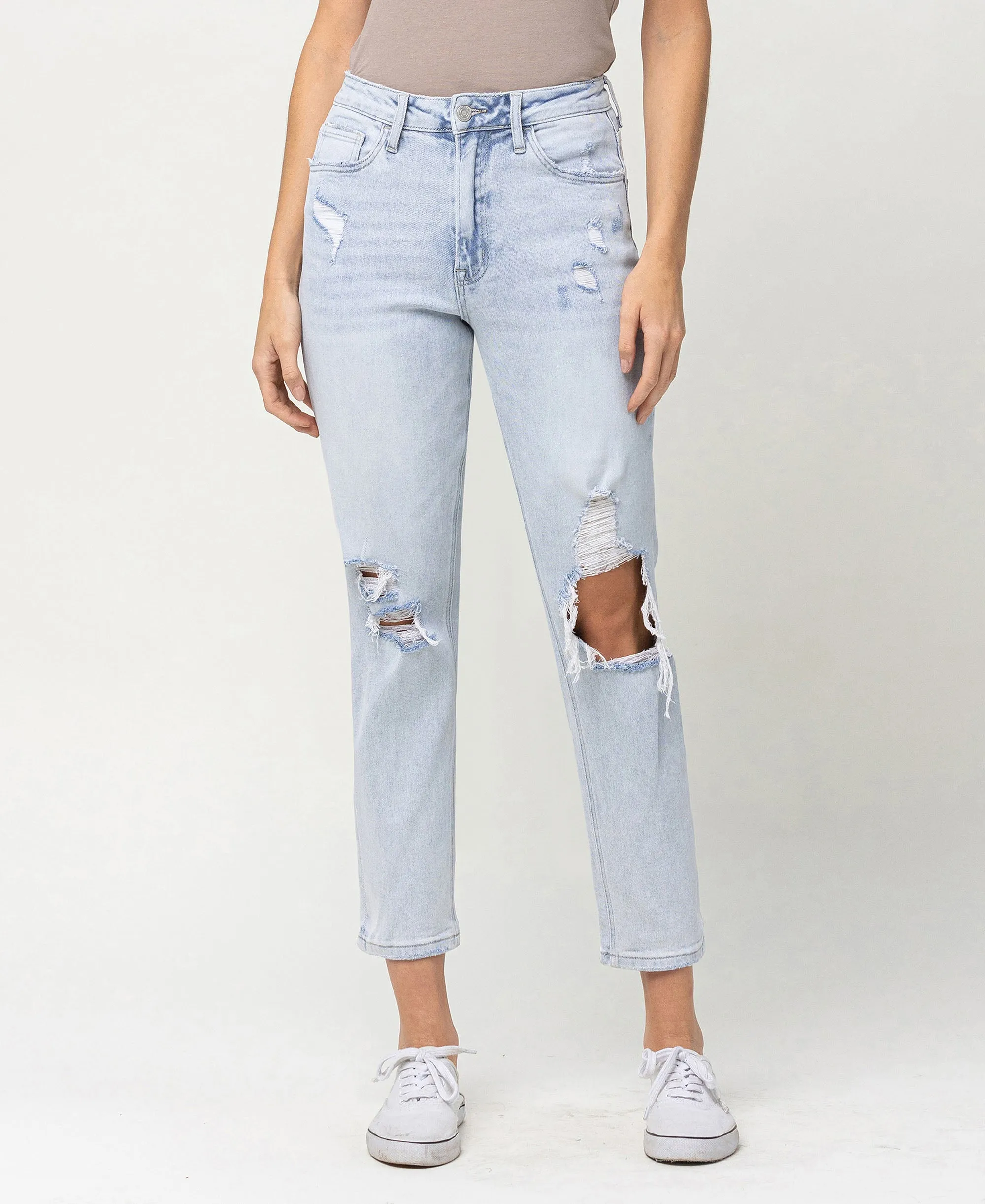 Millman - Super High Rise Stretch Mom Jeans