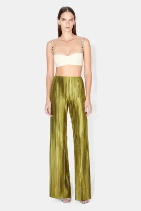 Nuage Pleated Trouser - Olive