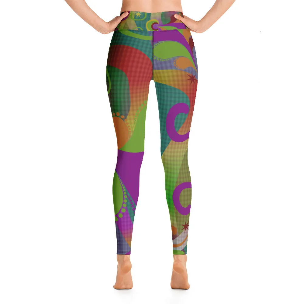 Paisley Yoga Leggings