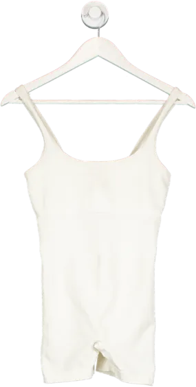 Primark Cream Cross Back Unitard UK XS