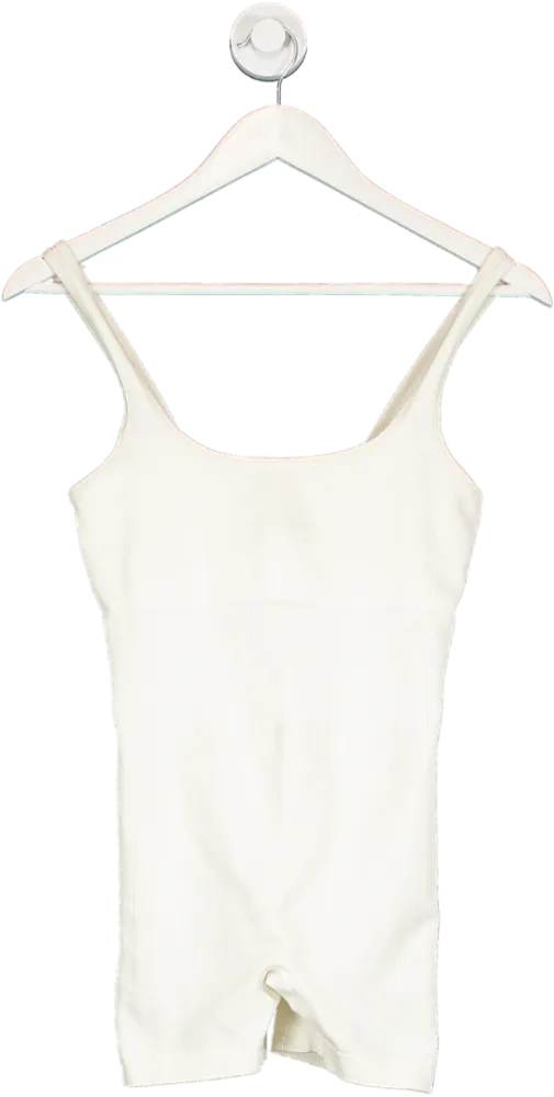 Primark Cream Cross Back Unitard UK XS