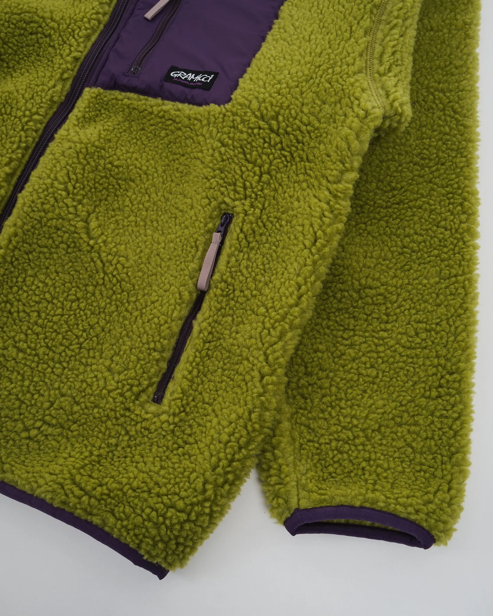 Sherpa Jacket Dusted Lime