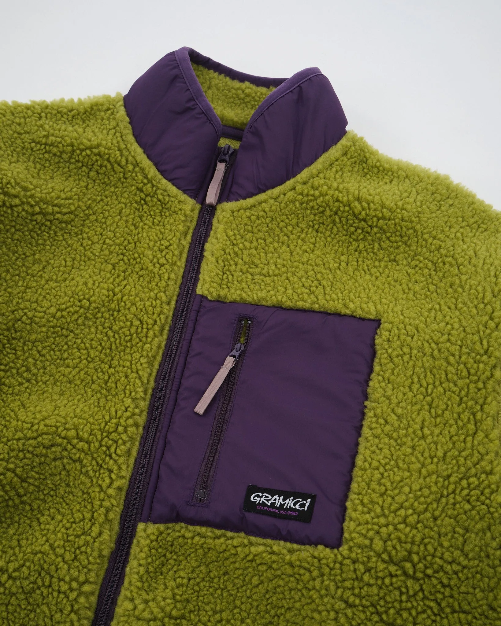 Sherpa Jacket Dusted Lime