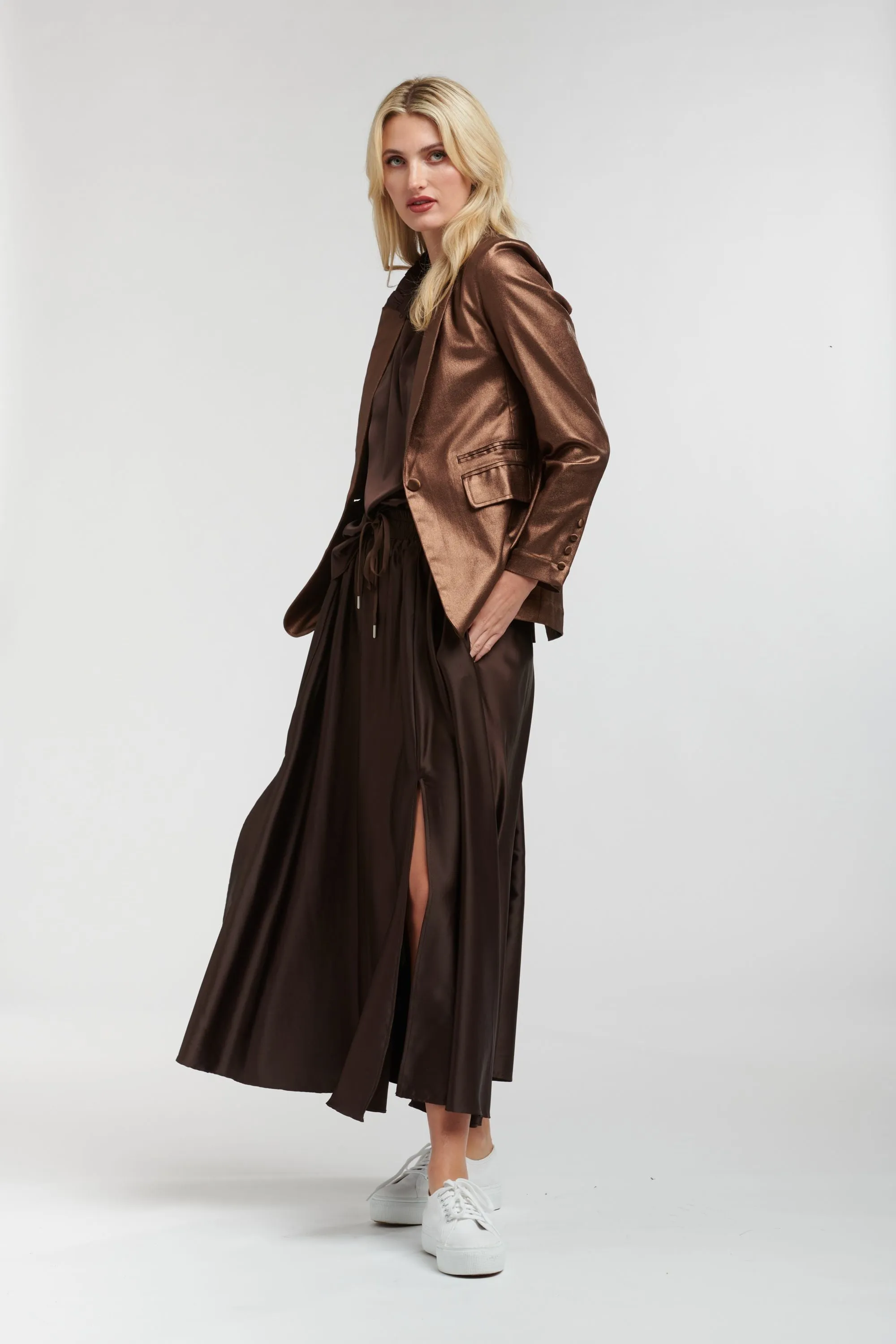 Shine Your Way Blazer Copper