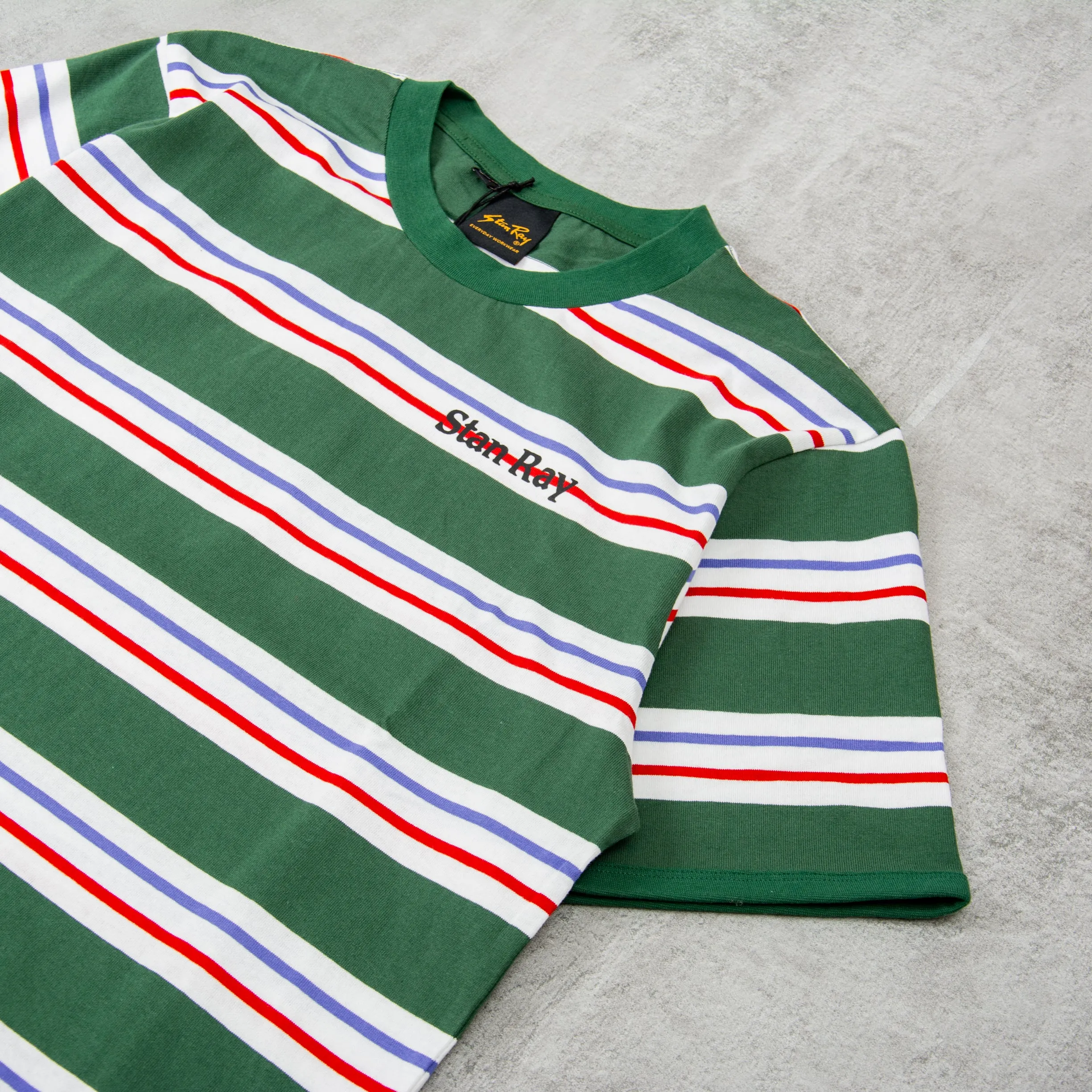 Stan Ray Ringer Tee - Racing Green