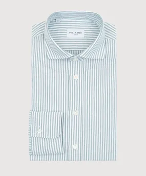 Striped Casual Oxford Shirt