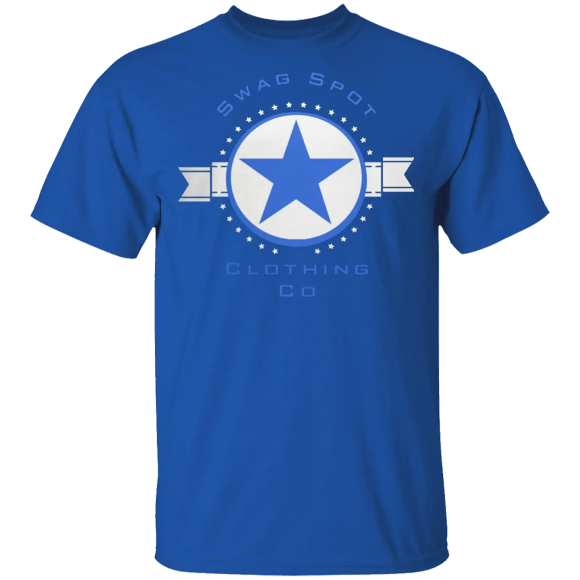 Swag Blue Star Pullover T-Shirt