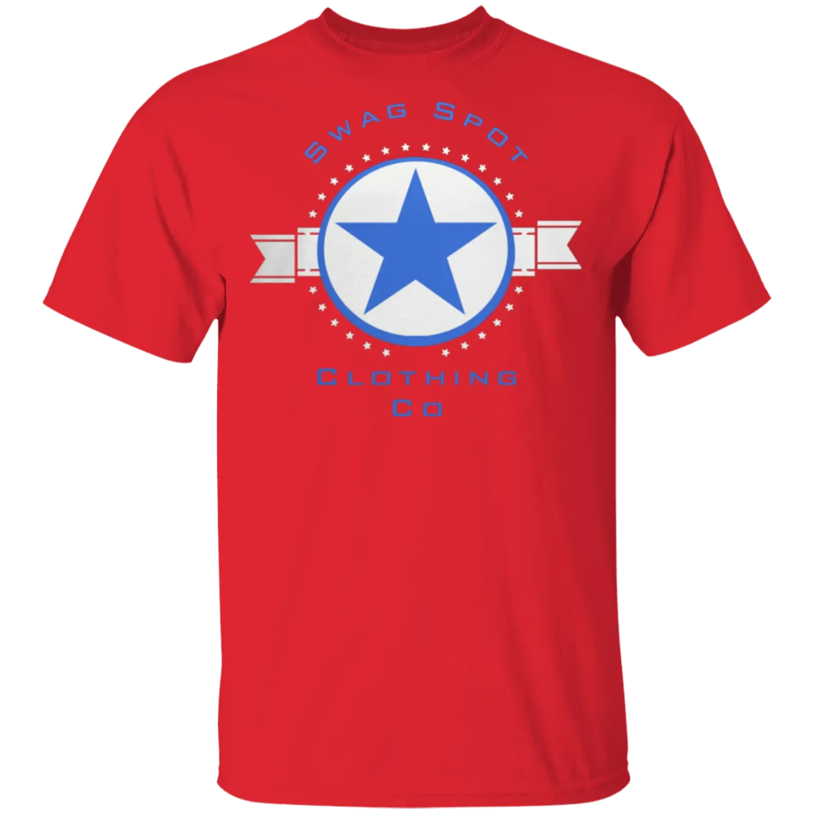 Swag Blue Star Pullover T-Shirt