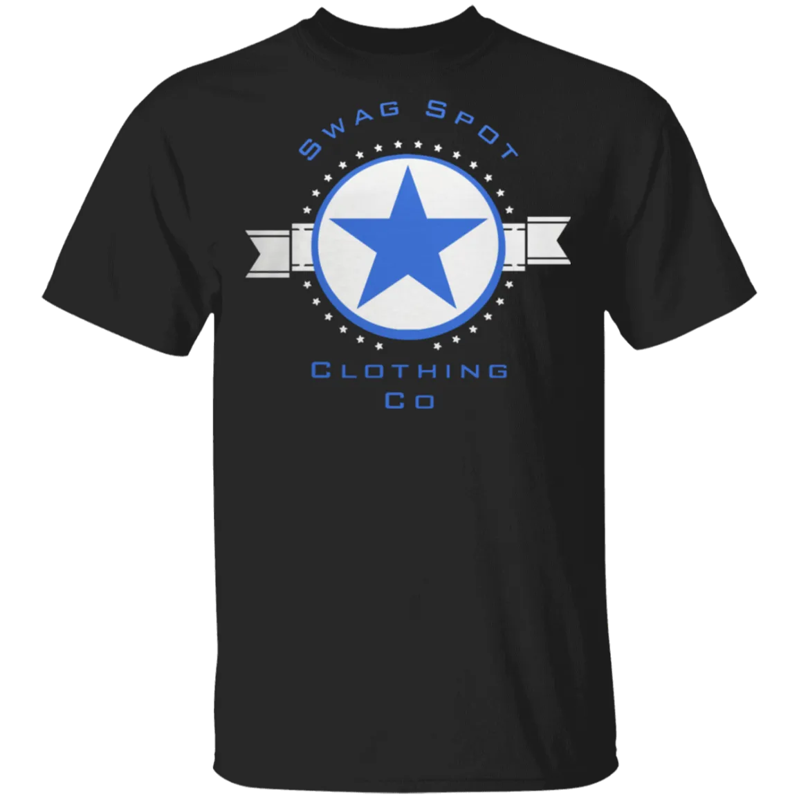 Swag Blue Star Pullover T-Shirt