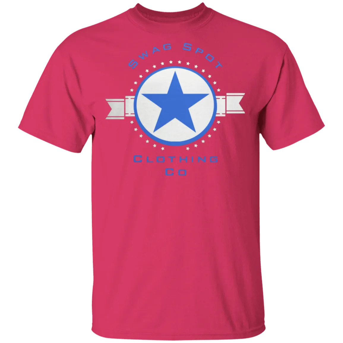 Swag Blue Star Pullover T-Shirt