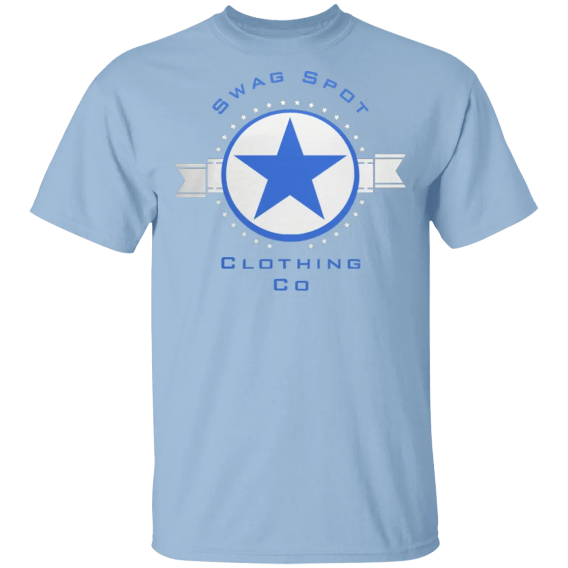 Swag Blue Star Pullover T-Shirt